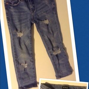 Girls Distressed Jeans